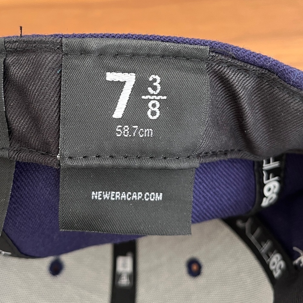 NEW ERA 59FIFTY Blue Jays MLB Fitted Baseball Cap Size 7 3/8 58.7 cm Sports Fan - Picture 8 of 13